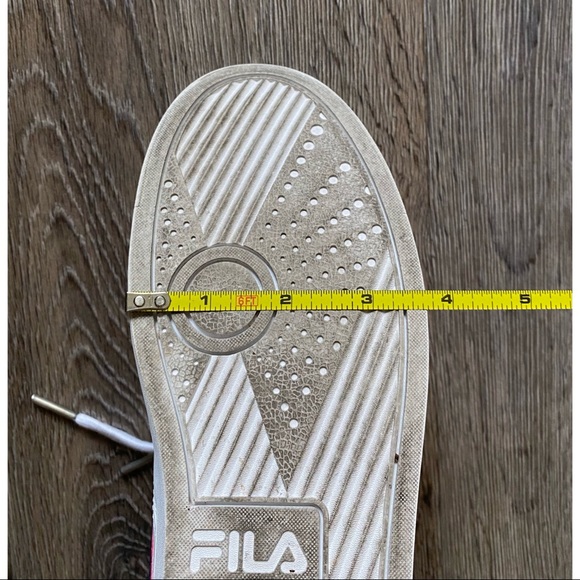 FILA HIGH TOPS- worn ONCE - Picture 9 of 12